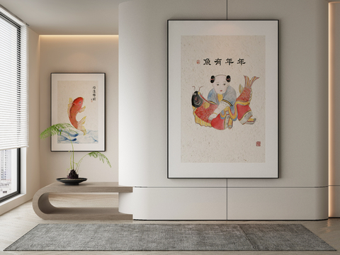 New Chinese New Year Painting Decorative Painting