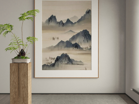 New Chinese Landscape Painting Decorative Painting