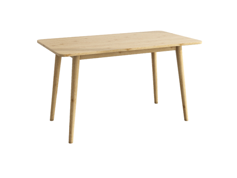 Nordic dining table solid wood dining table