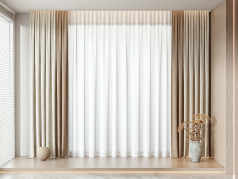 Modern Curtain Window Screen