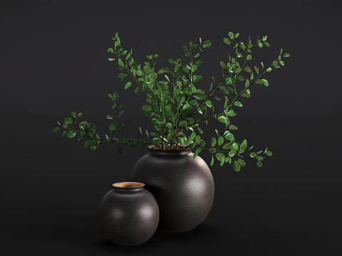 Modern Eucalyptus Green Plant Potted Plant Indoor Green Plant