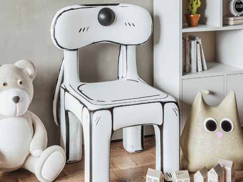 Modern children's chair cartoon chair