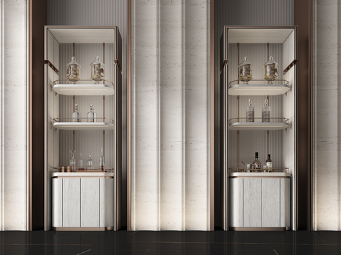 Affordable Luxury Style Wine Cabinet