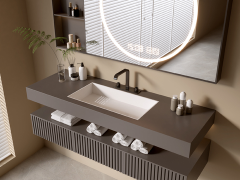 Modern sink wash basin Hanging basin