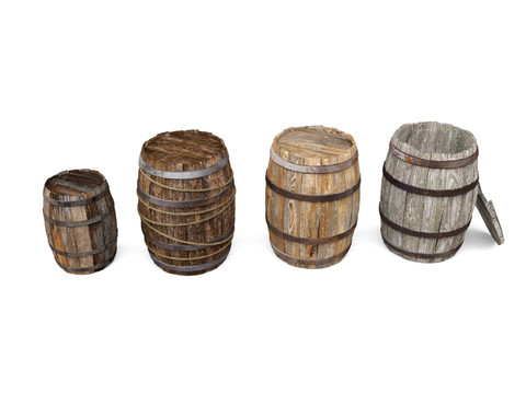 Wooden Barrel Wine Barrel Water Barrel Solid Wood Beer Barrel Red Wine Barrel