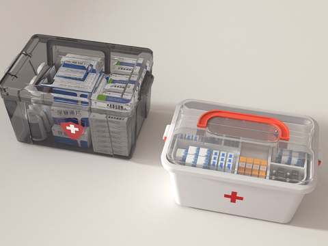 Household medicine box medicine storage box