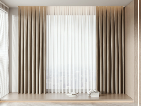 Modern Curtain Window Screen