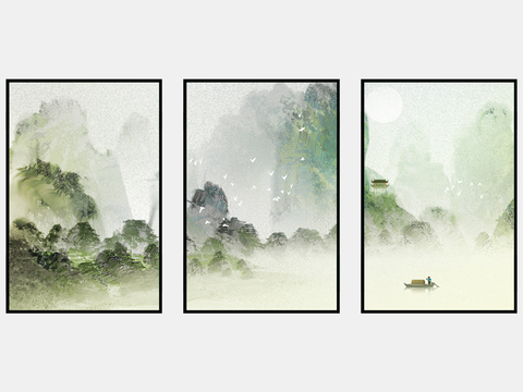 New Chinese Landscape Painting Decorative Painting