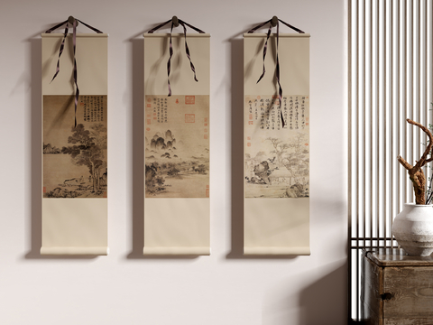 New Chinese Decorative Painting Landscape Painting Hanging Painting