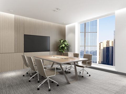 Modern Small Negotiation Room Reception Room