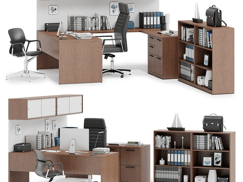 Office desk and chair file cabinet