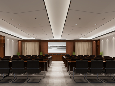 Modern Hotel Conference Hall