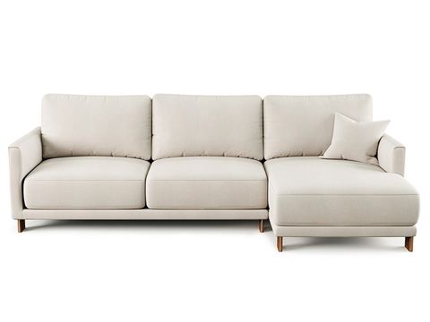 Modern corner sofa multiplayer sofa