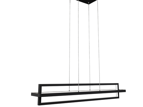 Modern minimalist chandelier long chandelier