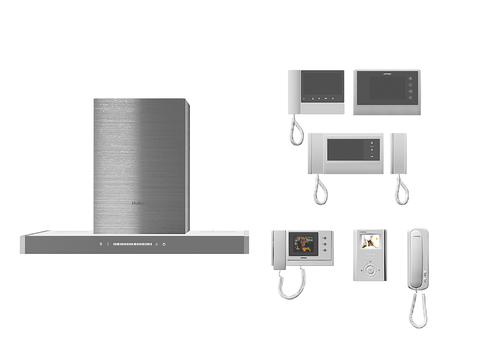 Life appliance range hood videophone