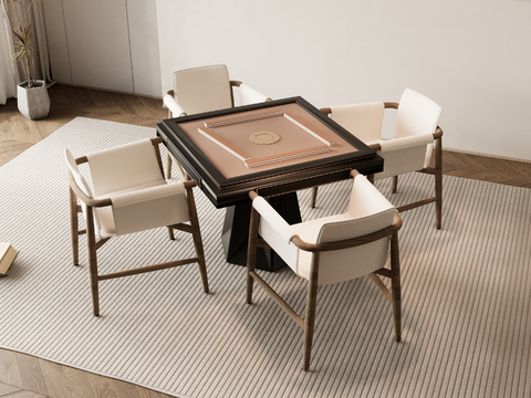 Mid-century Style Mahjong Table