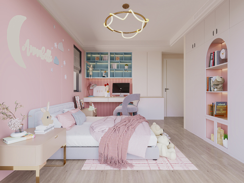 Modern kids Bedroom Girls Room