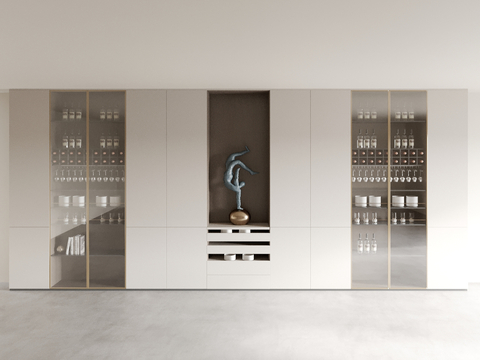 Modern Wine Cabinet Sideboard