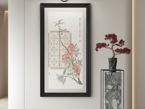 New Chinese Flower Painting Decorative Painting