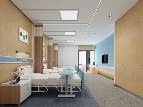 modern hospital ward