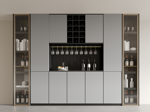 Modern Sideboard Wine Cabinet