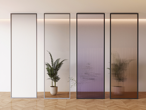 Changhong glass partition gradient glass partition