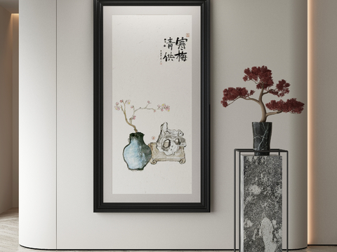 New Chinese decorative painting Zen painting calligraphy and painting