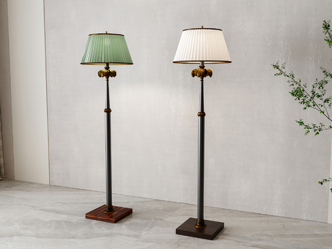 American floor lamp