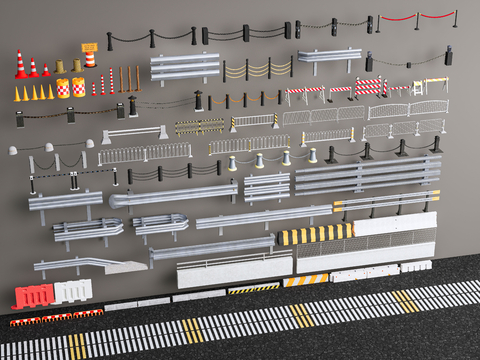 Modern Municipal Road Railing Cordon Railing Guardrail