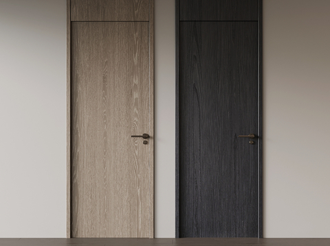 Modern Interior Door Wooden Door Single Door Top Door