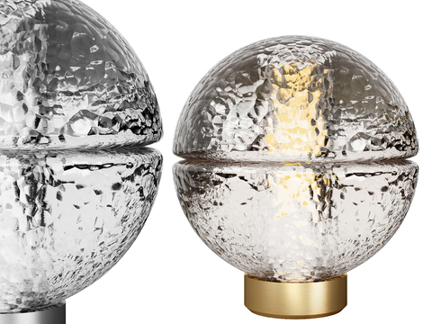 spherical table lamp glass table lamp