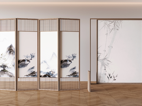 New Chinese Screen Folding Screen