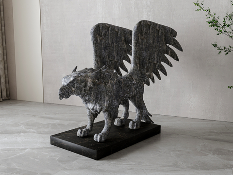 Stone Sculpture Animal Sculpture Art Ornaments