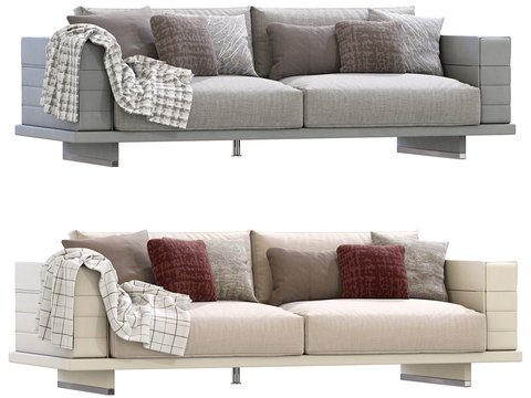 double sofa soft sofa