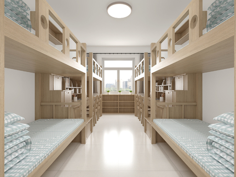 Student dormitory bunk