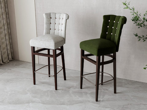 American Bar Chair Bar Stool High Stool