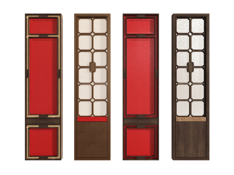 New Chinese-style partition porch partition