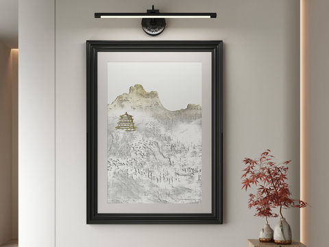 New Chinese Decorative Painting Architectural Painting Hanging Painting