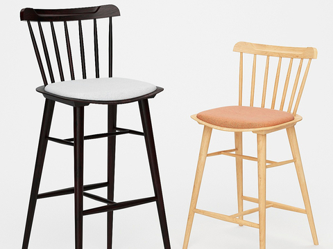 Nordic Bar Chair Bar Stool High Stool