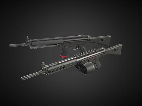 submachine gun