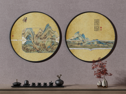 New Chinese Landscape Painting Decorative Painting