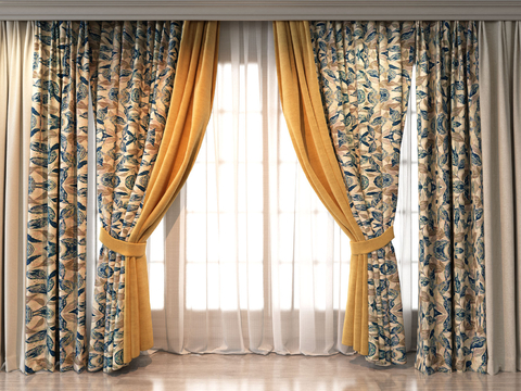 Jane European Curtain Screen Curtain