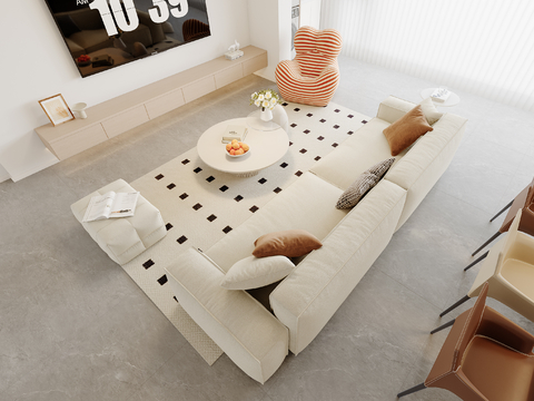 Cream style sofa