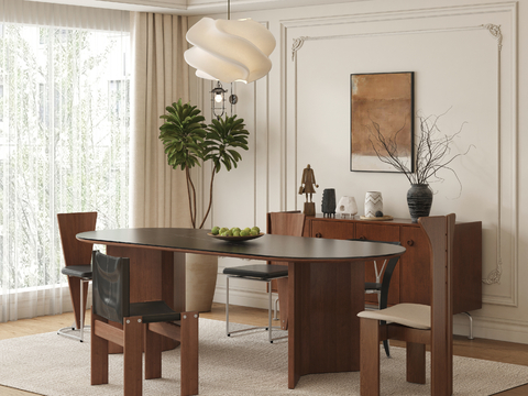 Oval Dining Table