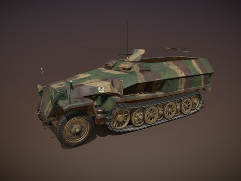 half-track vehicle