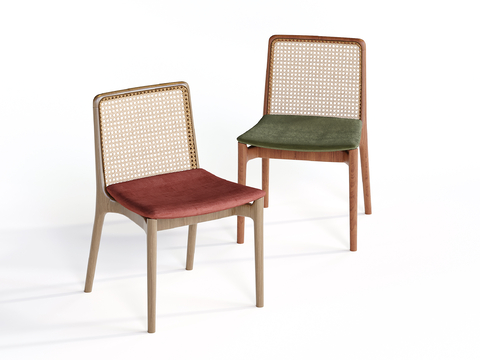 Quiet Dining Chair Rattan Chair