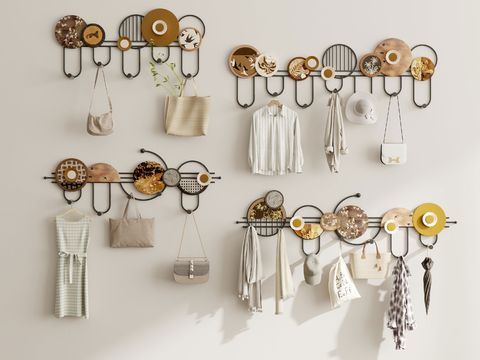 Hanging hook wall ornaments