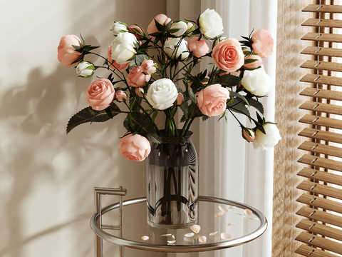 rose vase floral flower arrangement flowers