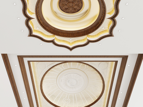 European-style ceiling