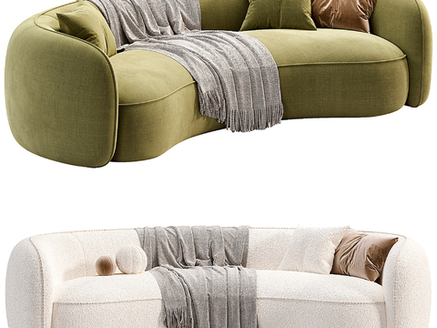 shaped sofa curved sofa